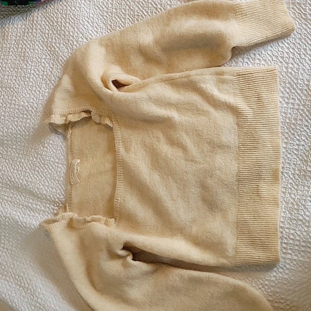 Sezane Mila Jumper - Square Neck Mohair sweater - S